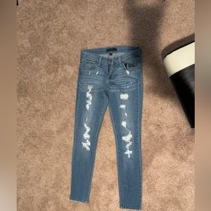 Flying monkey skinny jeans
Like new
Size 26